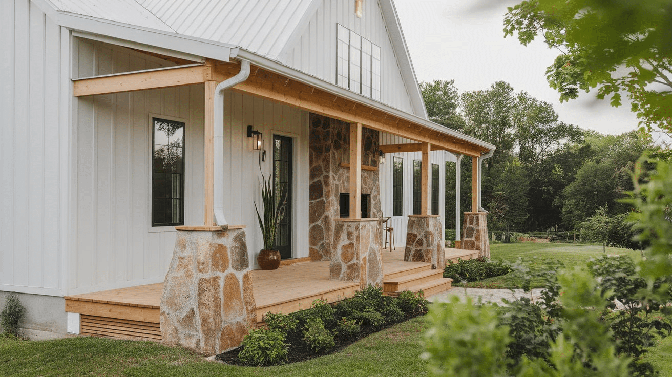 17 Modern Farmhouse Exterior Ideas for Your Home - A House in the Hills