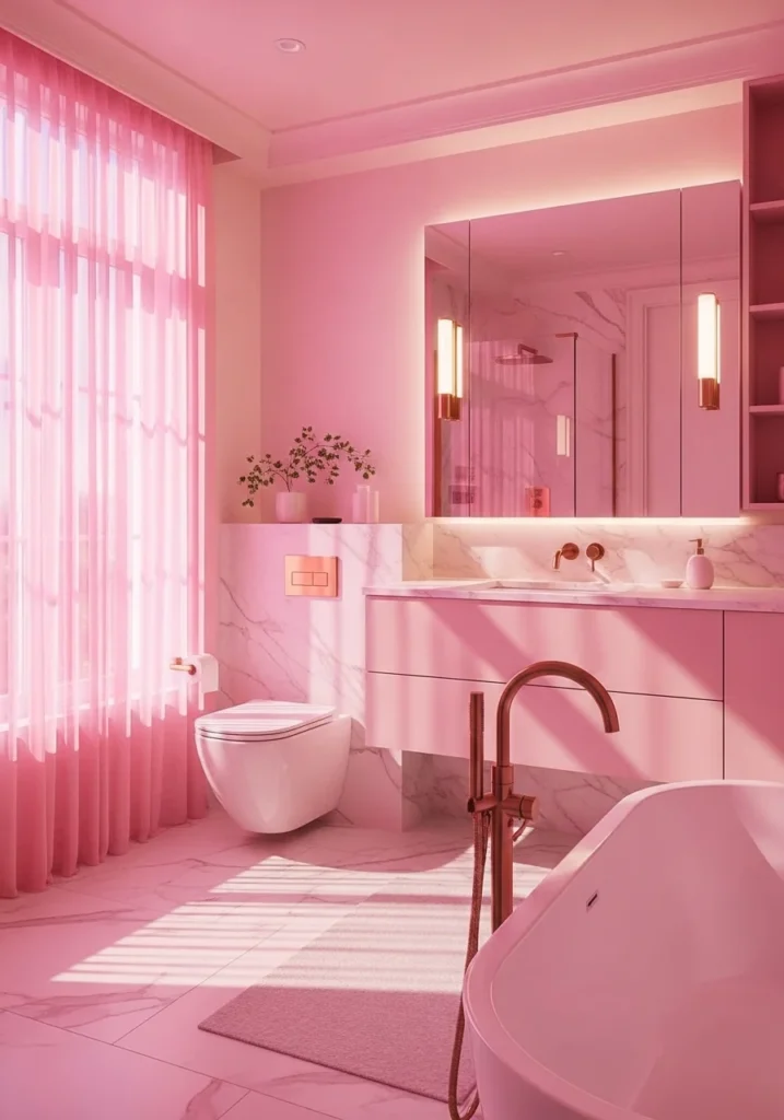 19 Pink Bathroom Ideas for a Feminine, Sophisticated Style