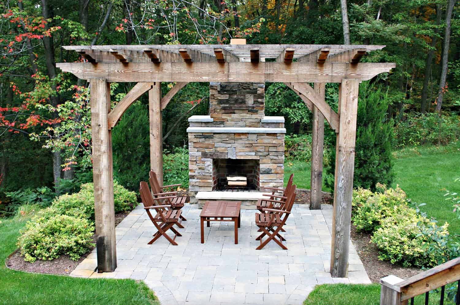 21 Outdoor Fireplace Ideas For A Cozy And Inviting Backyard Story - One Kindesign
