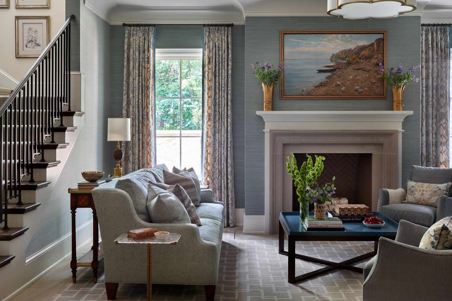 25 Stunning Blue Living Room Ideas