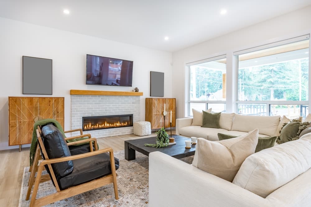30 Exuberant Fireplace Decor Ideas - Brick-Anew