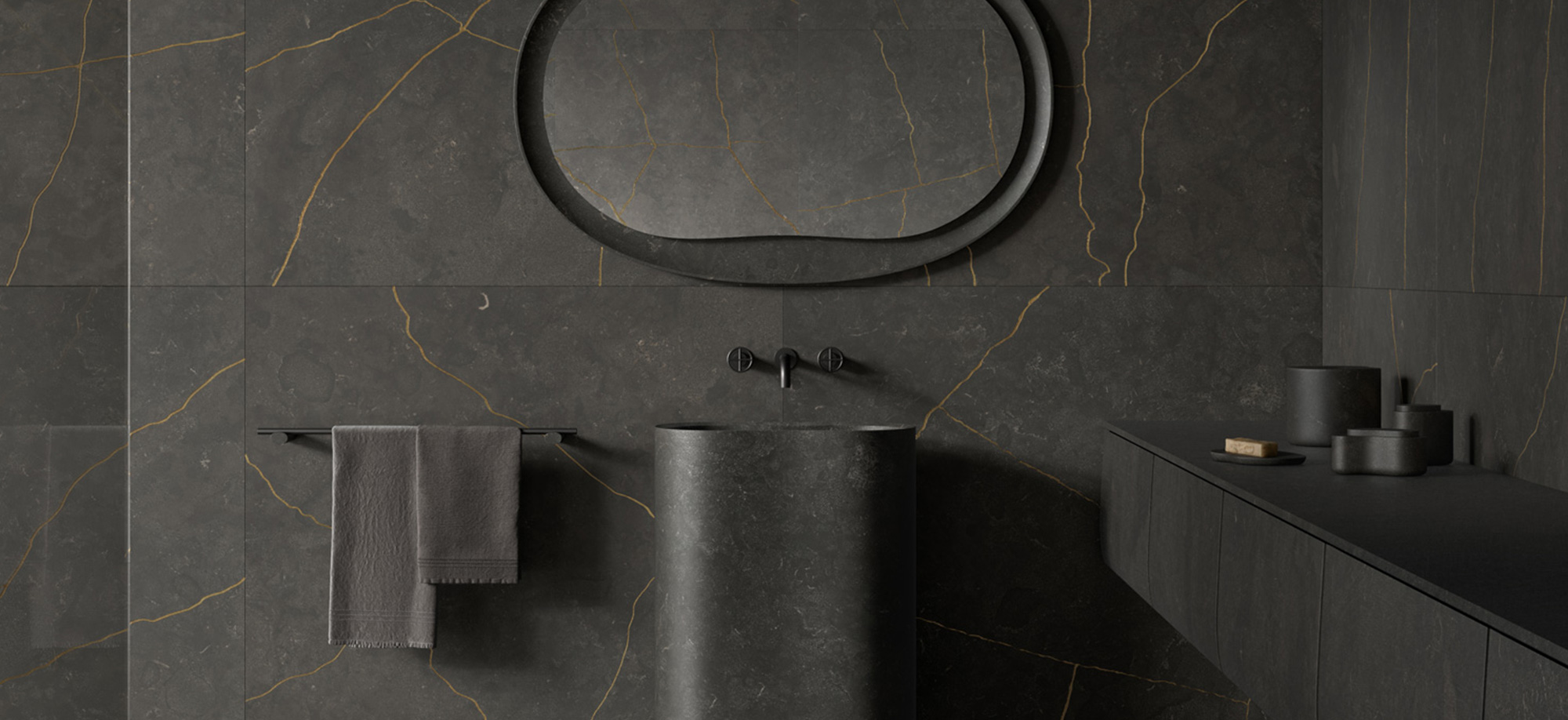 4 inspiring ideas for stylish dark bathrooms | Salvatori Official