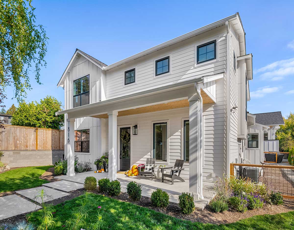 A Charming Modern Farmhouse in Kirkland, Washington - Damskov Construction | Bellevue WA