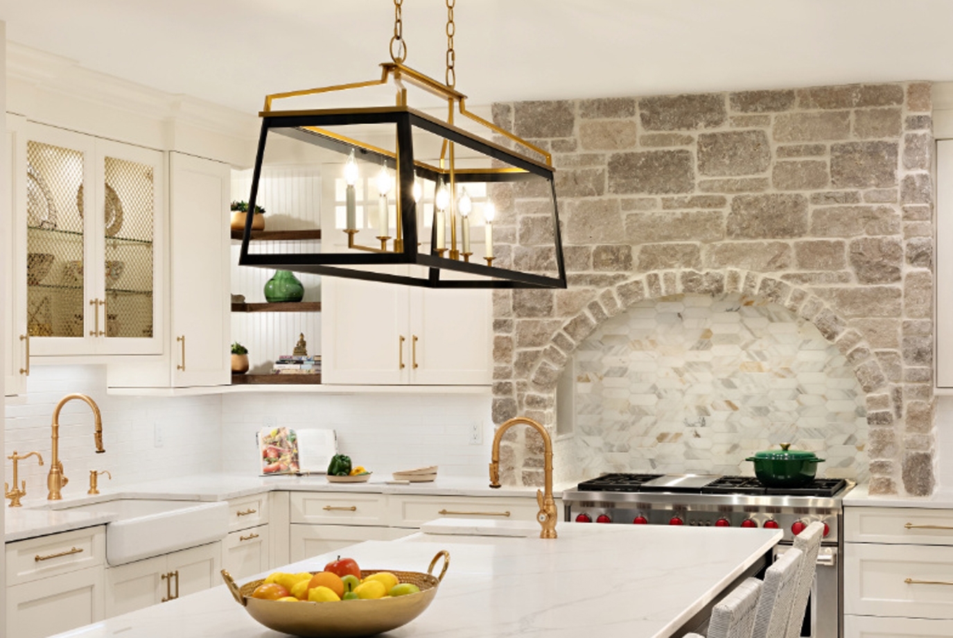 A Modern Take on a Farmhouse Style Kitchen