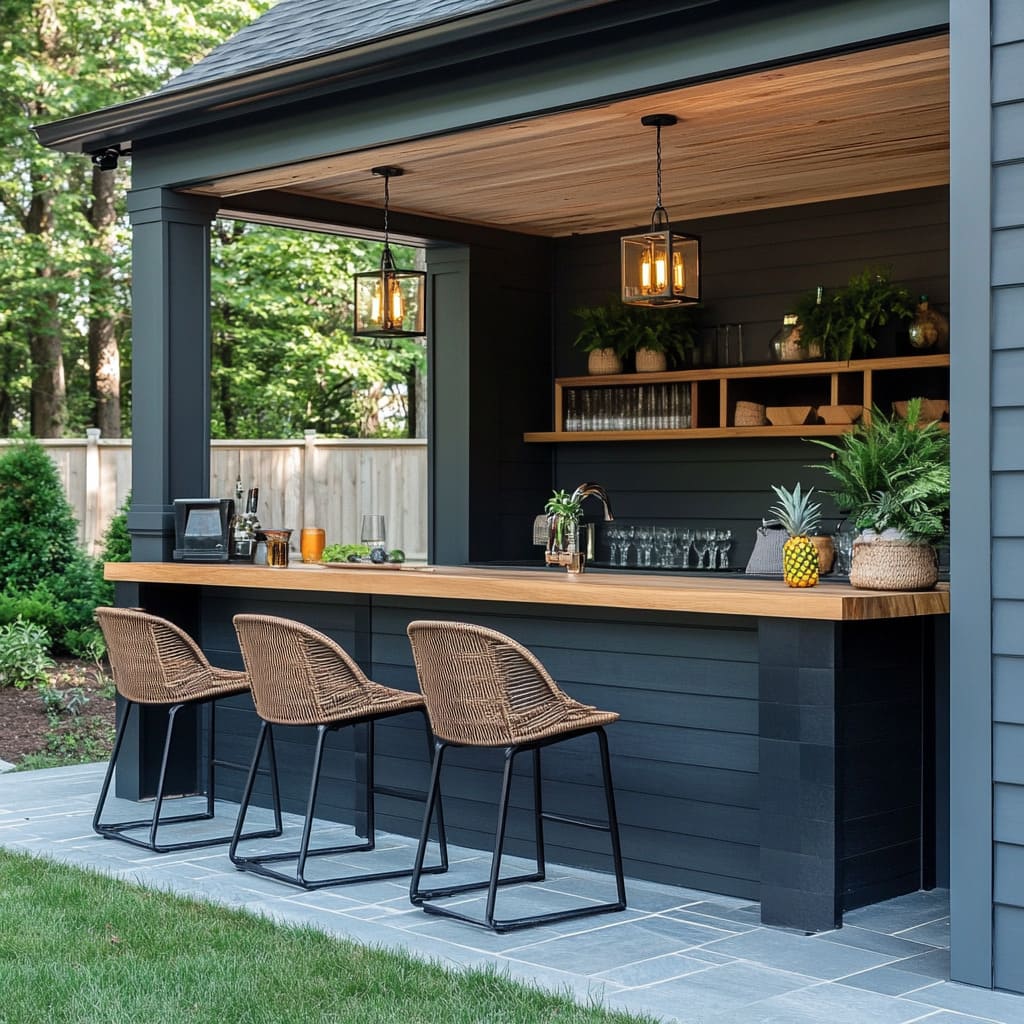 American Dream Backyards: 26 Outdoor Bar Ideas for Your Home