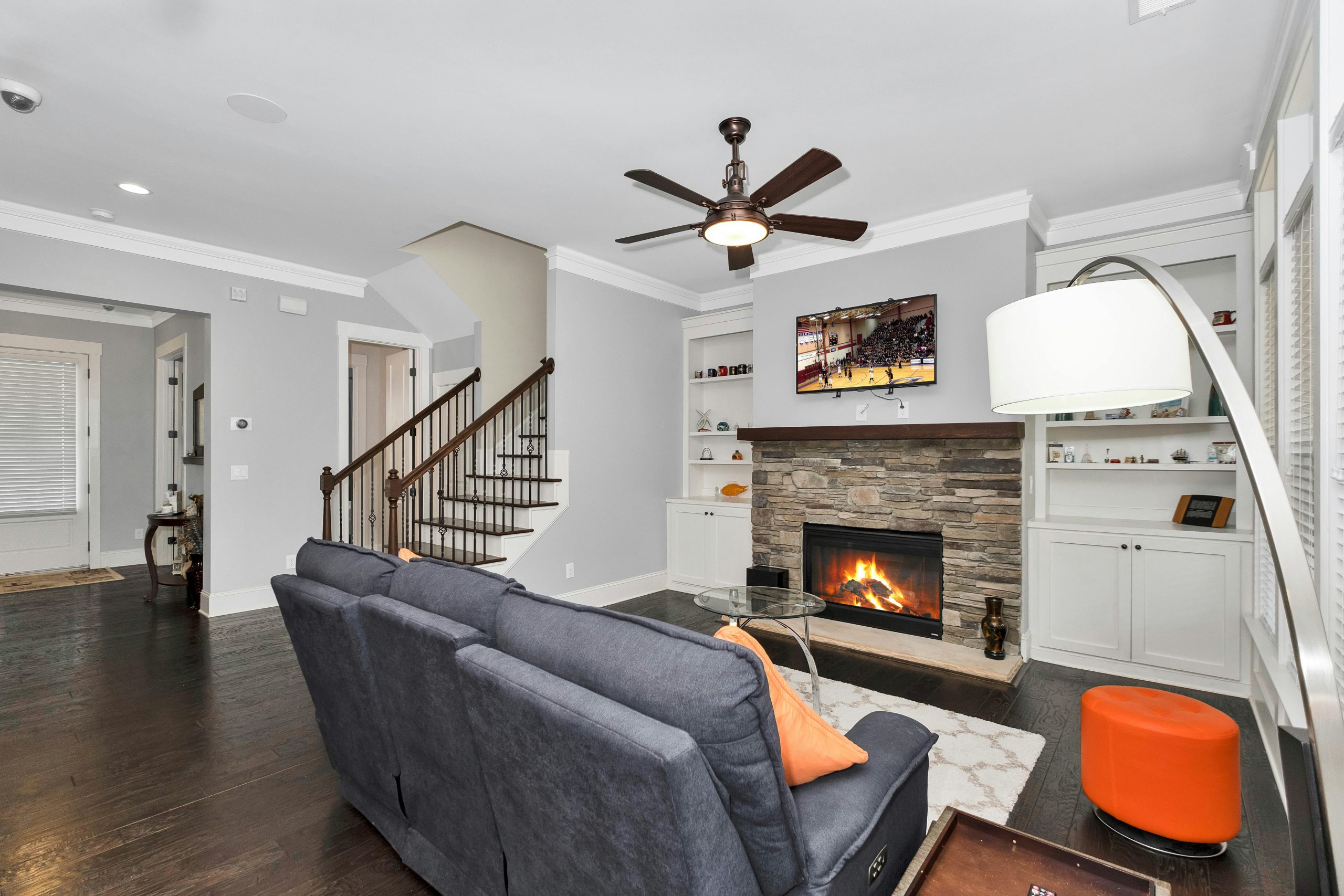 beautiful space of a living room