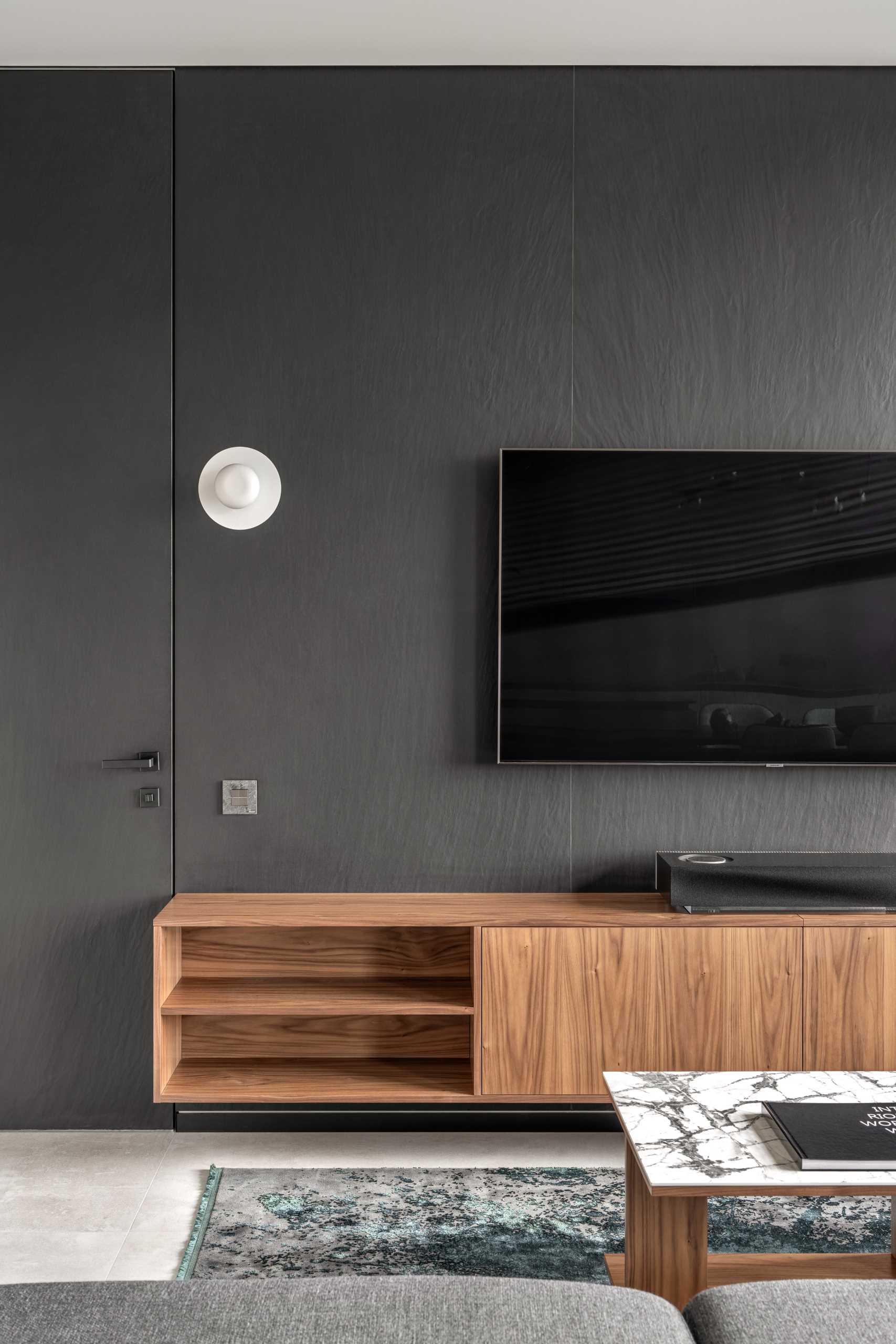 Black Accents Are Ever Present Throughout This Apartment - ᐅ International Architecture & Design Awards 2026 | Architecture & Design Community