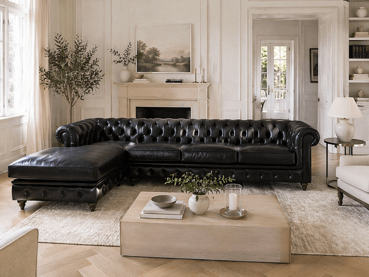 Black Sofa Living Room Ideas | Designer Sofas 4U