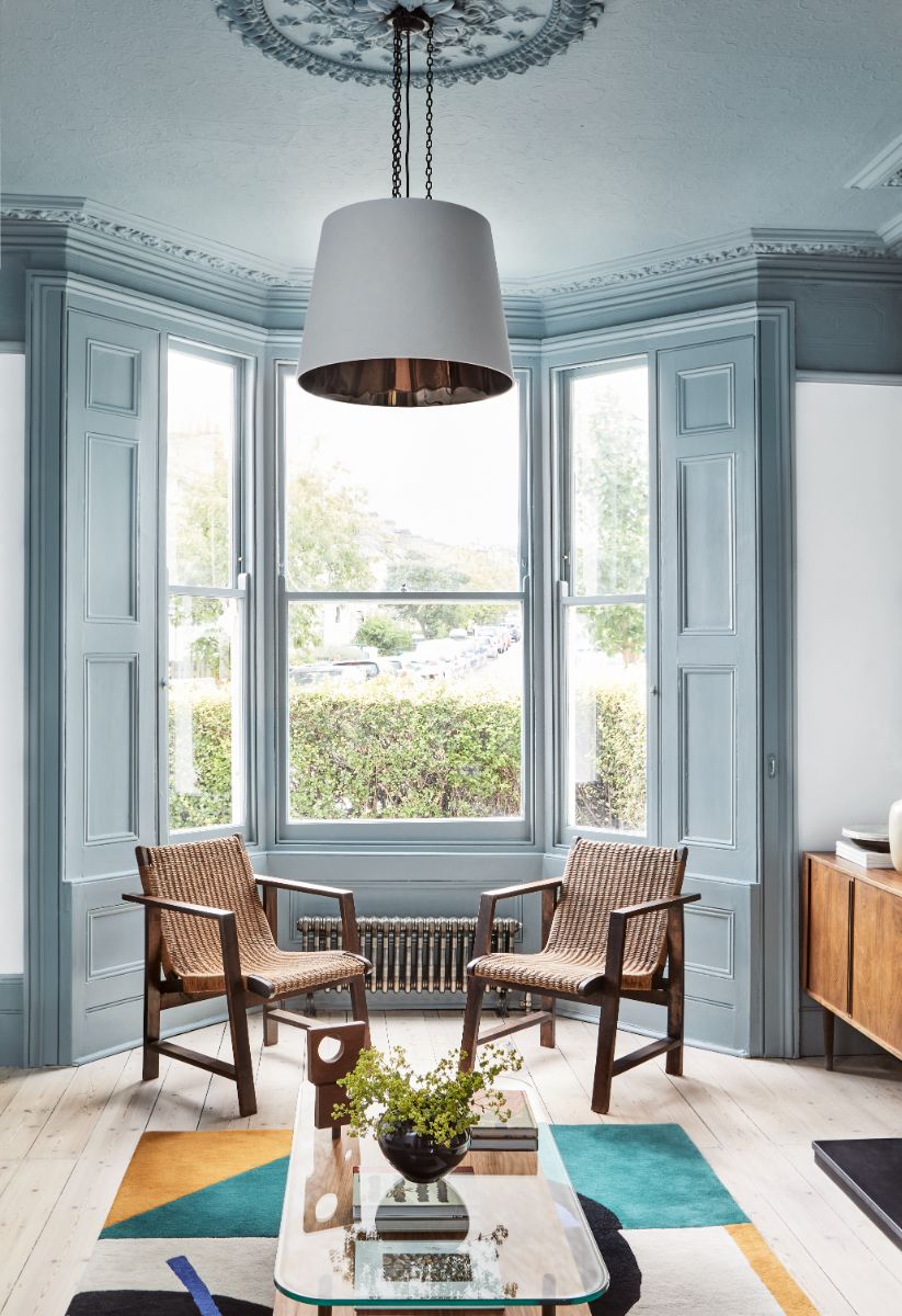 Blue Paint Ideas For Every Style Of Living Room
