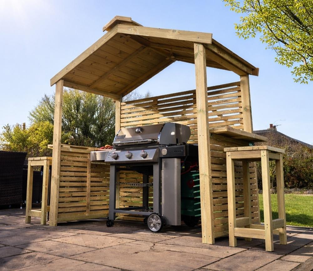 Churnet Valley Grill & Chill BBQ Gazebo | GardenSite