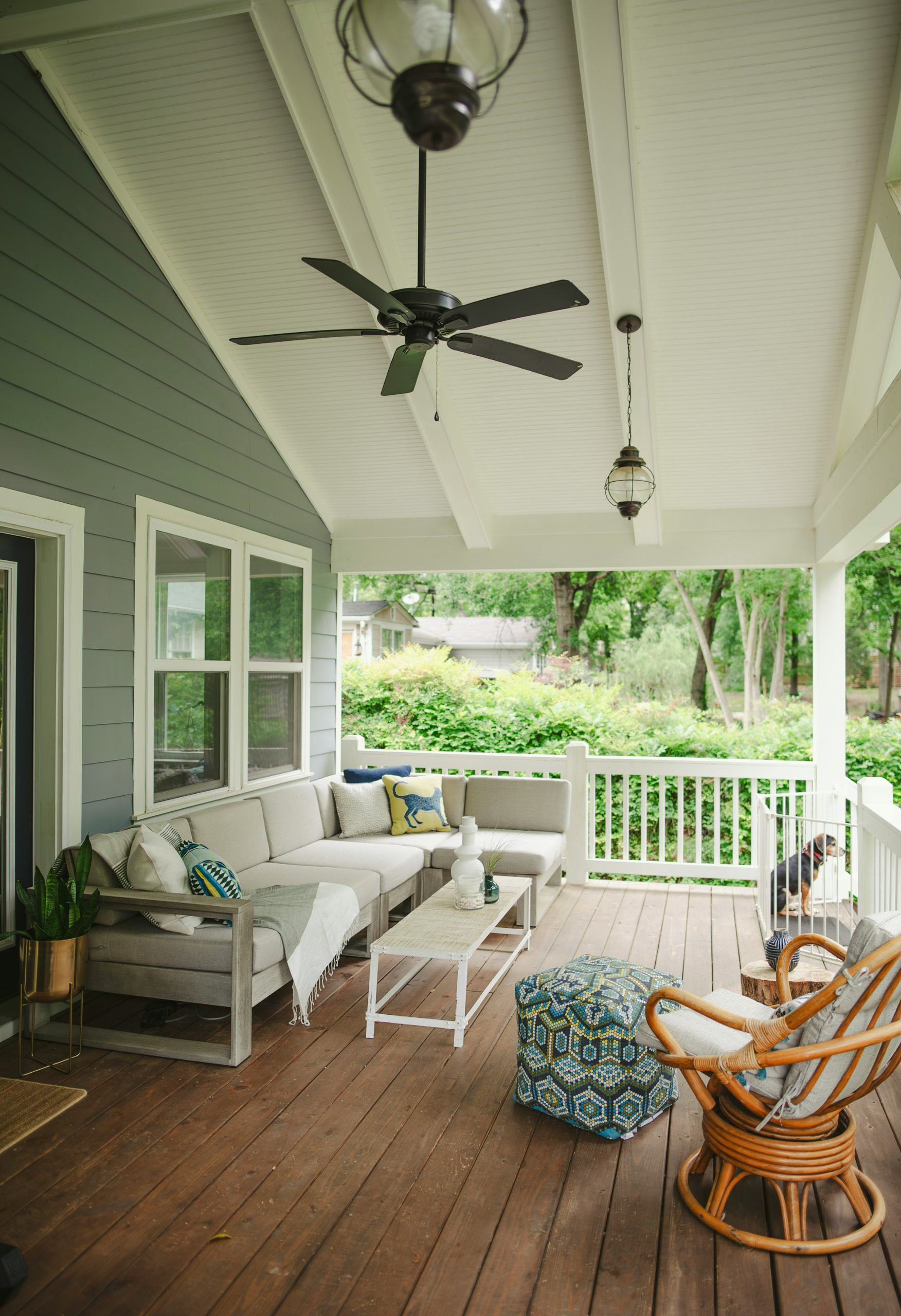 Cozy North Carolinas style Porch.