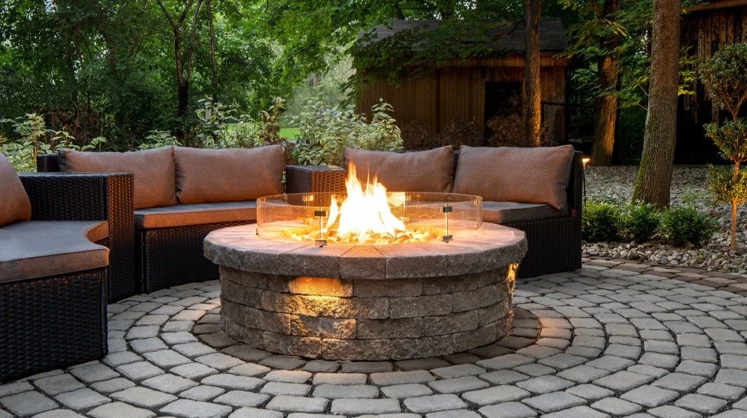Crafting a Warm and Inviting Fire Pit With Comfortable Seating in Orange County and Hudson Valley — E.P. Jansen Nursery, Stoneyard