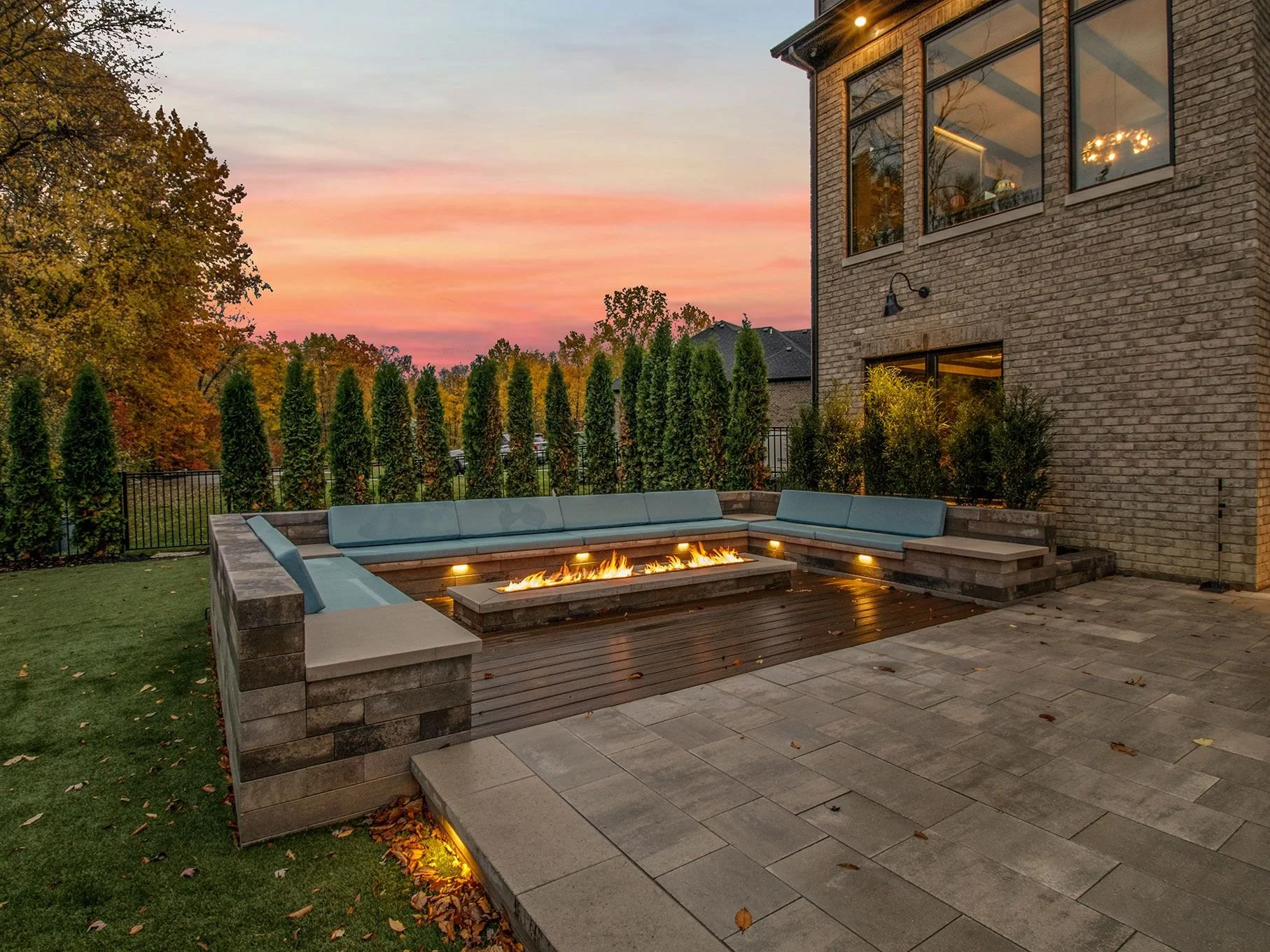 Create an Outdoor Oasis with Paver Patio Features in West Bloomfield Township, MI | Legacy Landscape