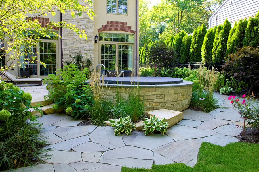 Custom Inground Spas - Landscaping Network