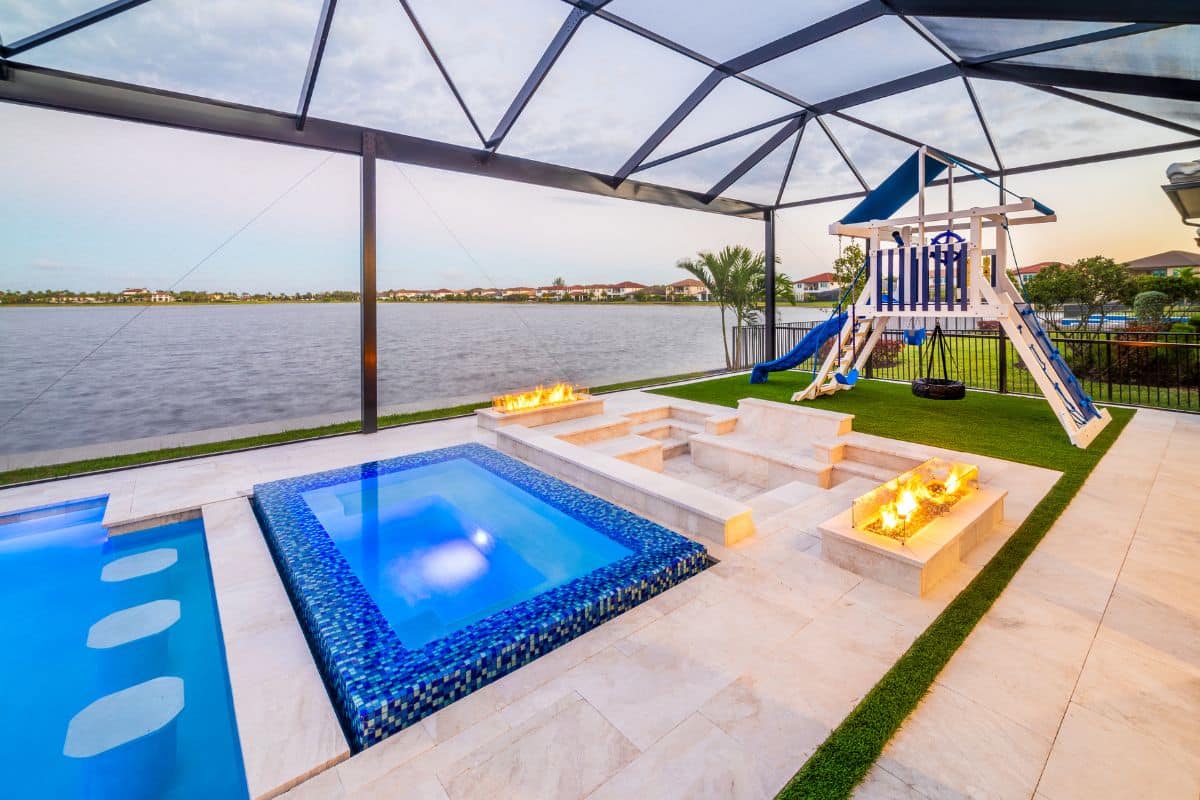 Custom Residential Swimming Pool & Spa Designs Parkland | Van Kirk Pools