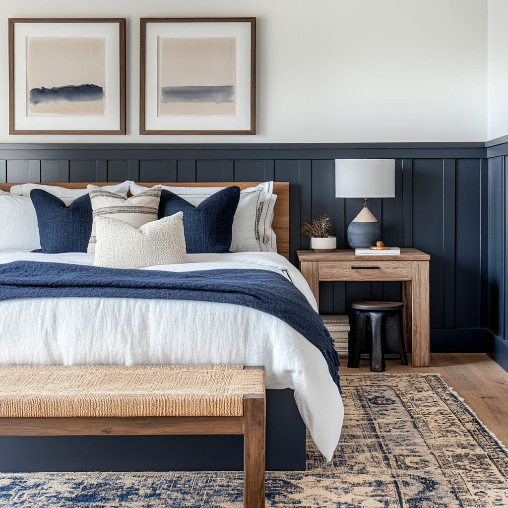 Dark Blue Bedroom Design Ideas: Striking the Right Balance