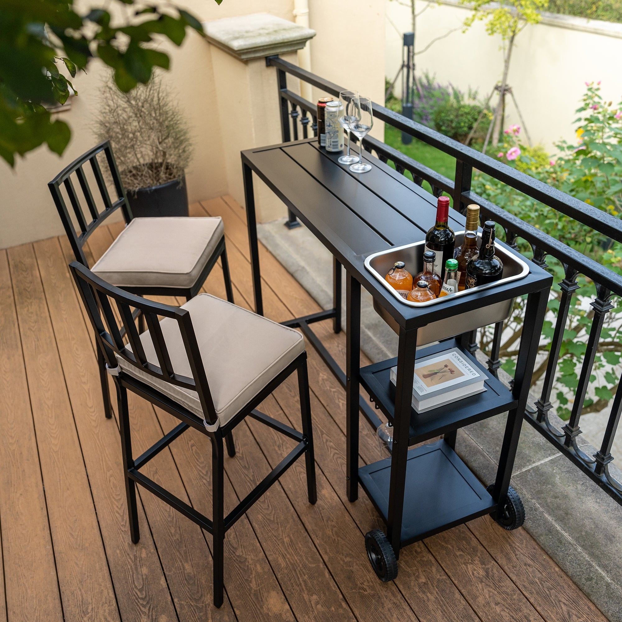 Deck Patio Set For Small Balcony How To Choose The Perfect Outdoor Furniture For Small Spaces