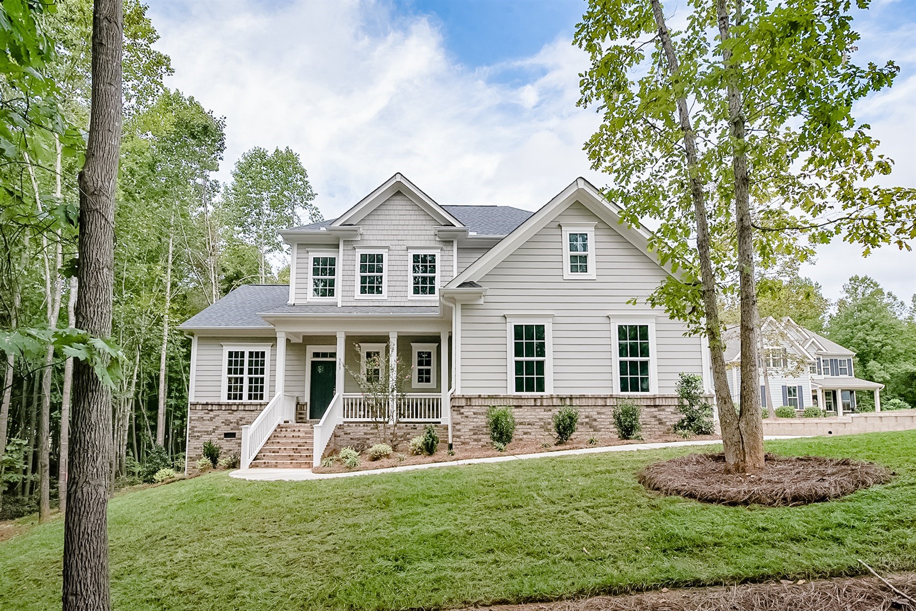 Exterior Home Trends: Black and White and Seen All Over