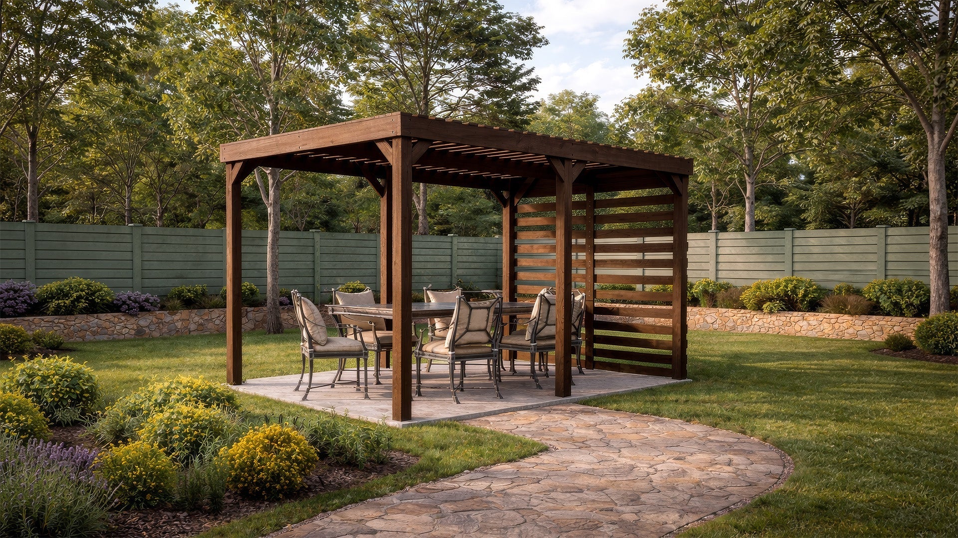 Freestanding Shade Pergolas | Rutland County Garden Furniture