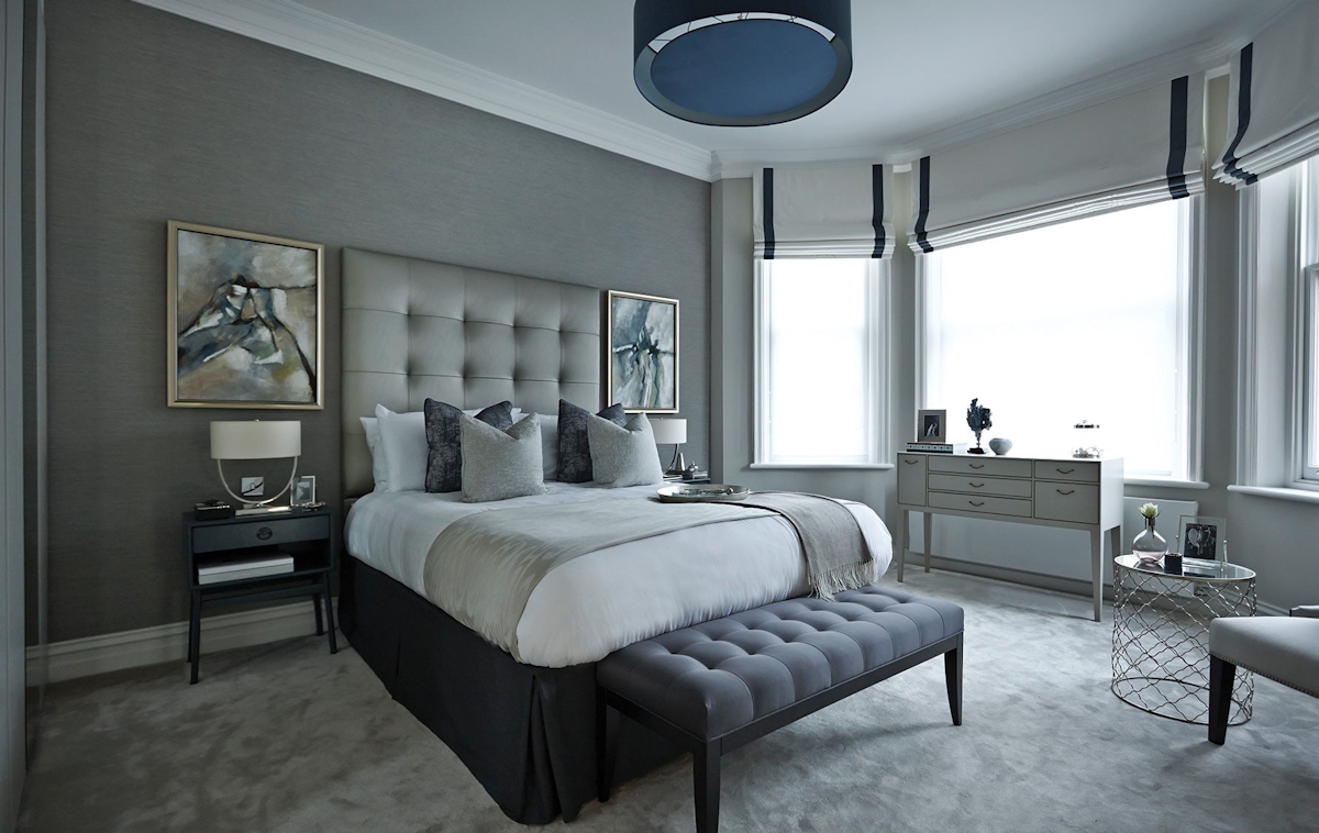 Grey Bedroom Ideas | Grey Bedroom Colour Schemes | LuxDeco