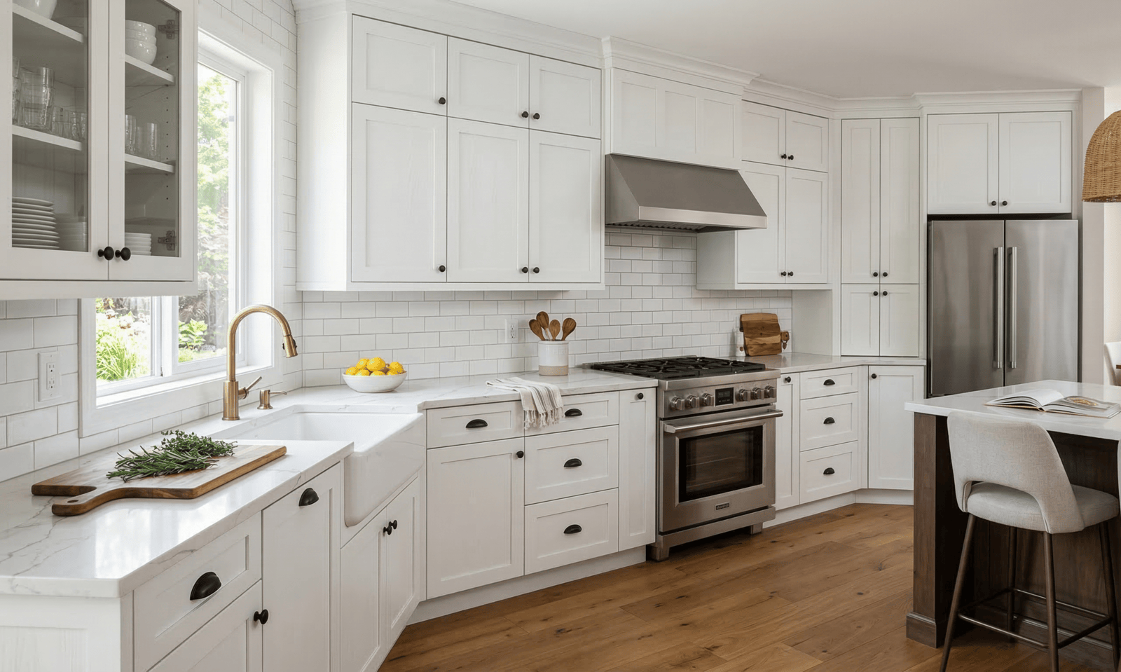How to Clean Painted Kitchen Cabinets (Without Damaging)