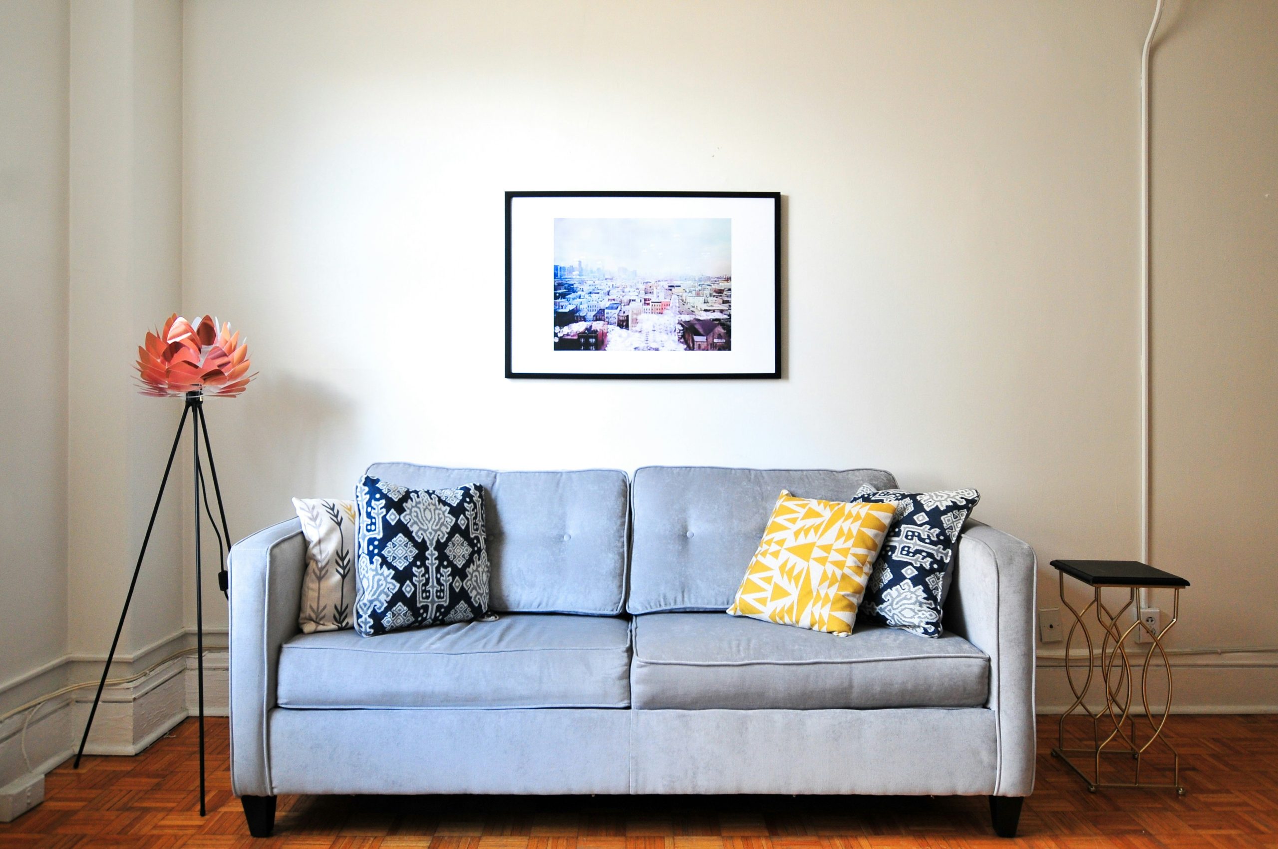 I work for an art startup (Tekuma) and we photograph some of our projects. This shot here is actually taken in an Airbnb. We rented a beautiful apartment, hung artworks and had an informal gallery ope