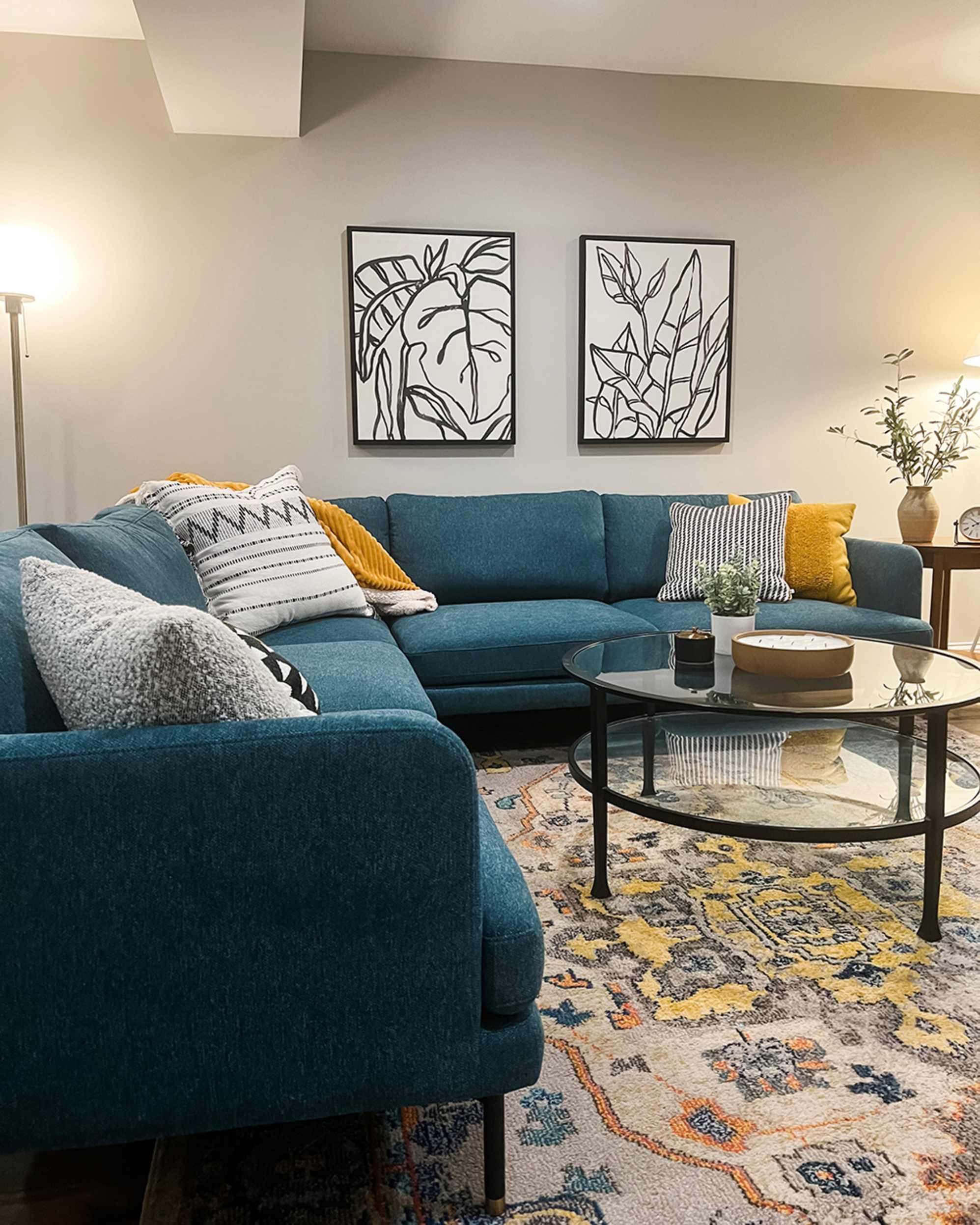 Ideas to Arrange an L-Shaped Couch in the Living Room | Castlery US