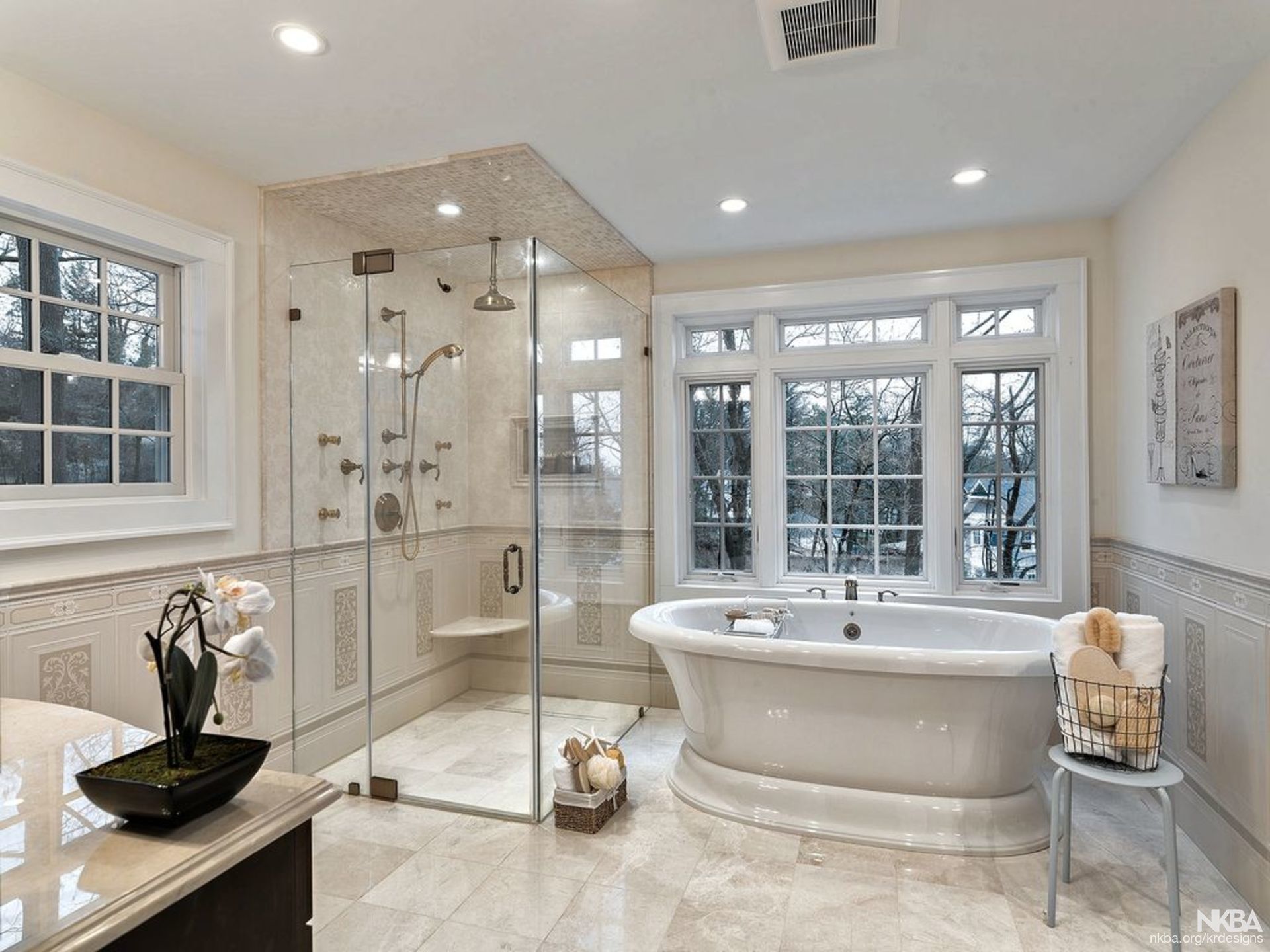 Karin Ross Designs - Walk in shower - NKBA
