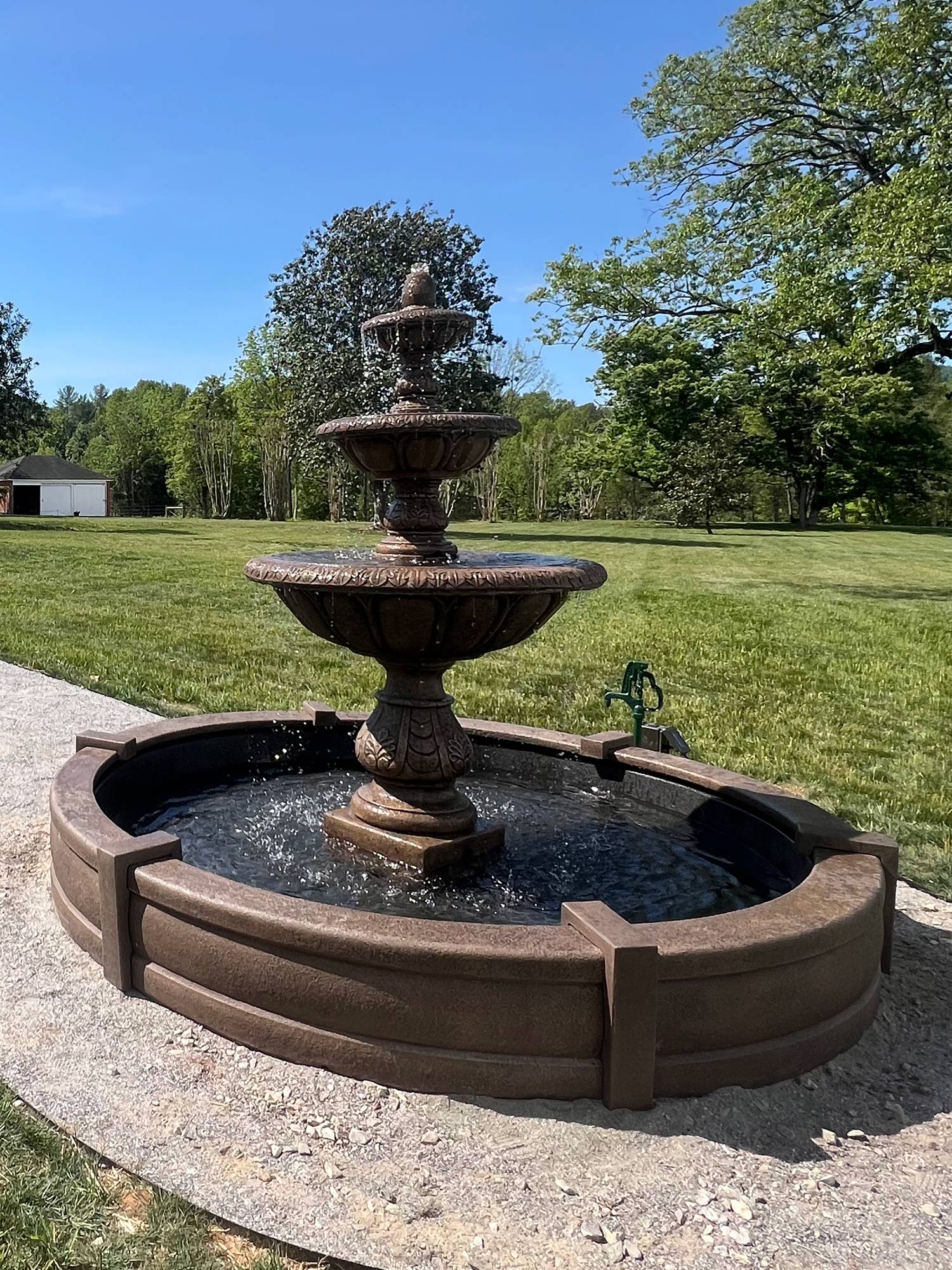 Large Fountains | White House Gardens | Denver, NC