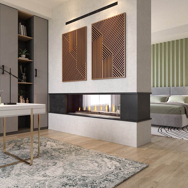 Linear Fireplace Installation | New Gas & Electric Linear Fireplaces
