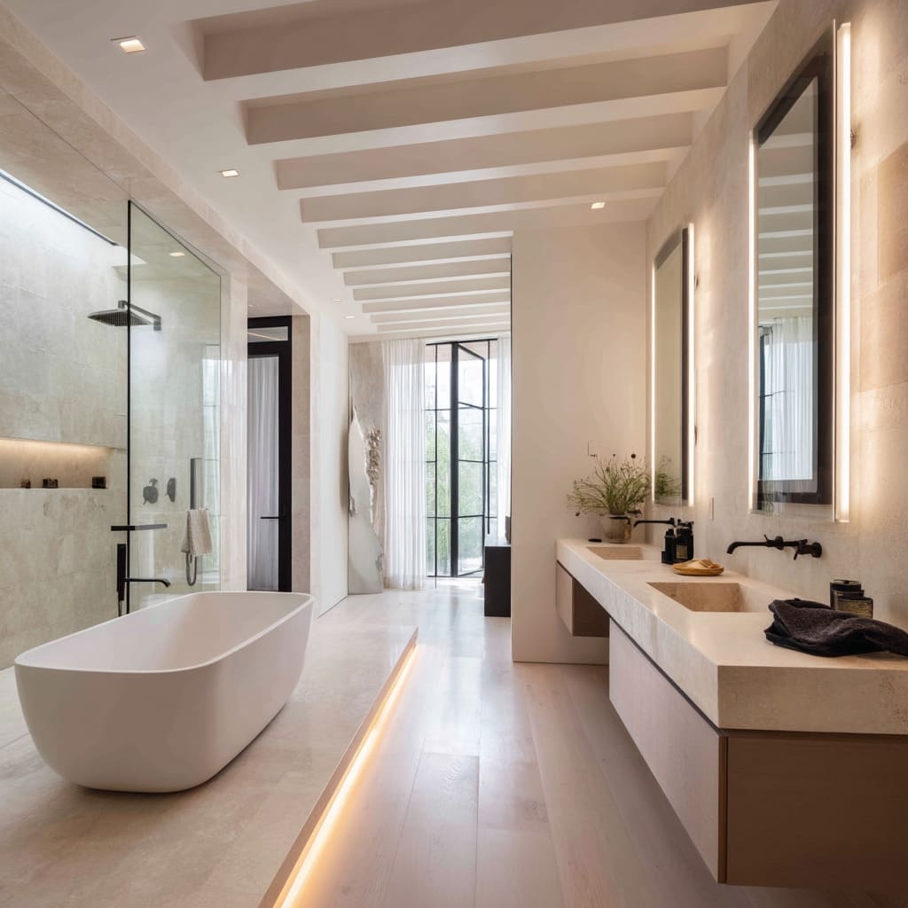 Luxury Modern Master Bathroom Ideas: 25 Design Images