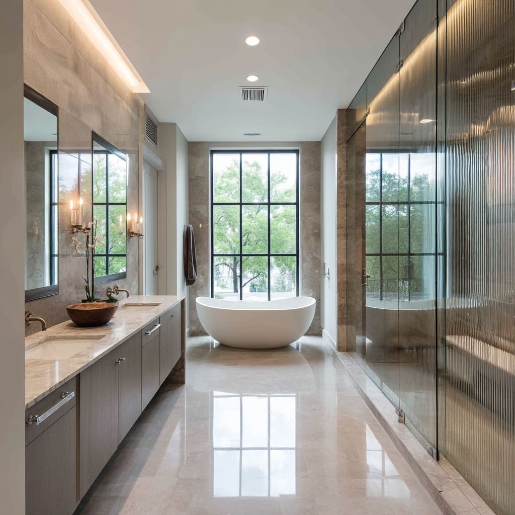 Luxury Modern Master Bathroom Ideas: 25 Design Images