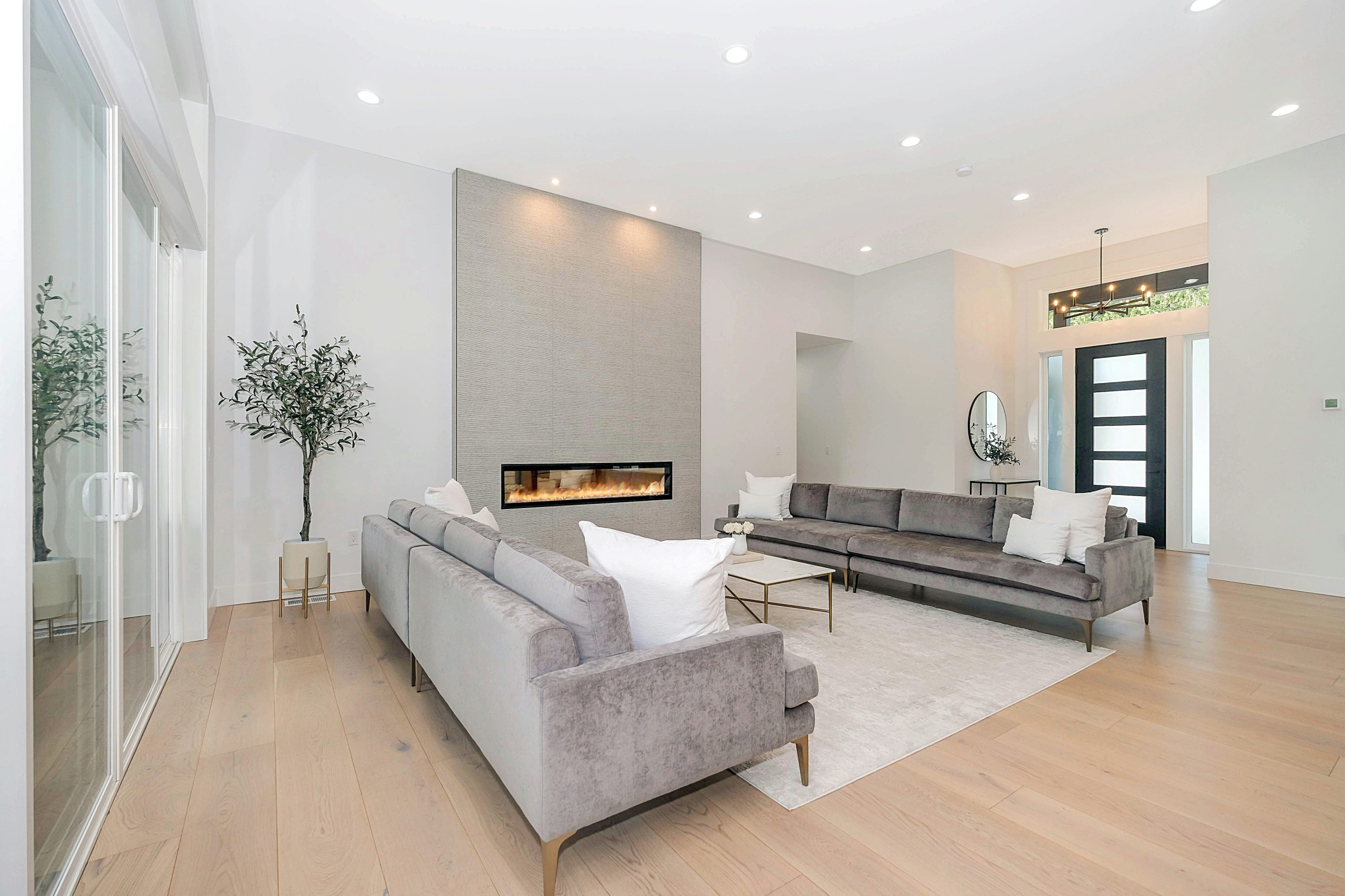 modern family room