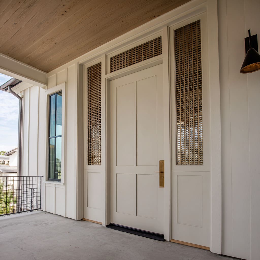 Modern Farmhouse Front Door Ideas: The Quietly Finished Look