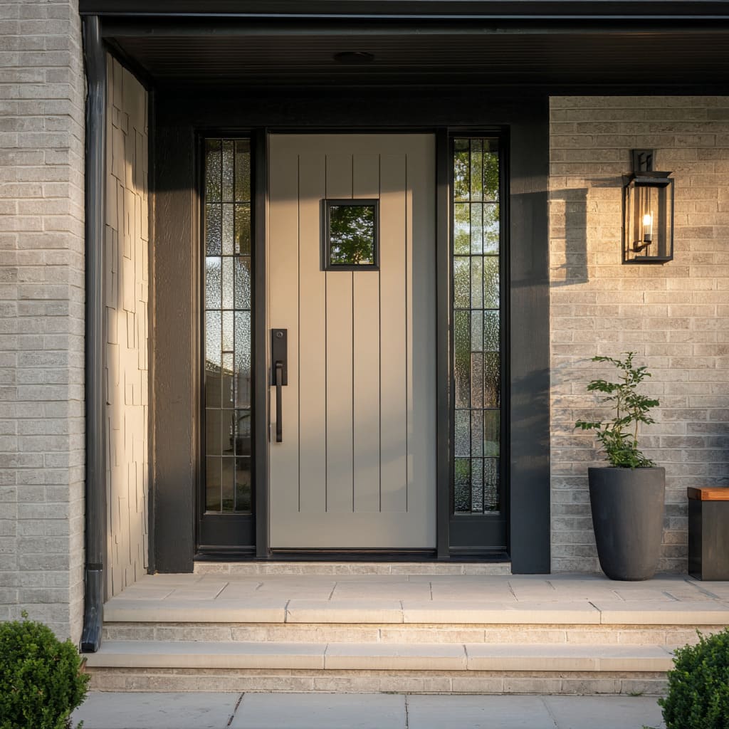 Modern Farmhouse Front Door Ideas: The Quietly Finished Look