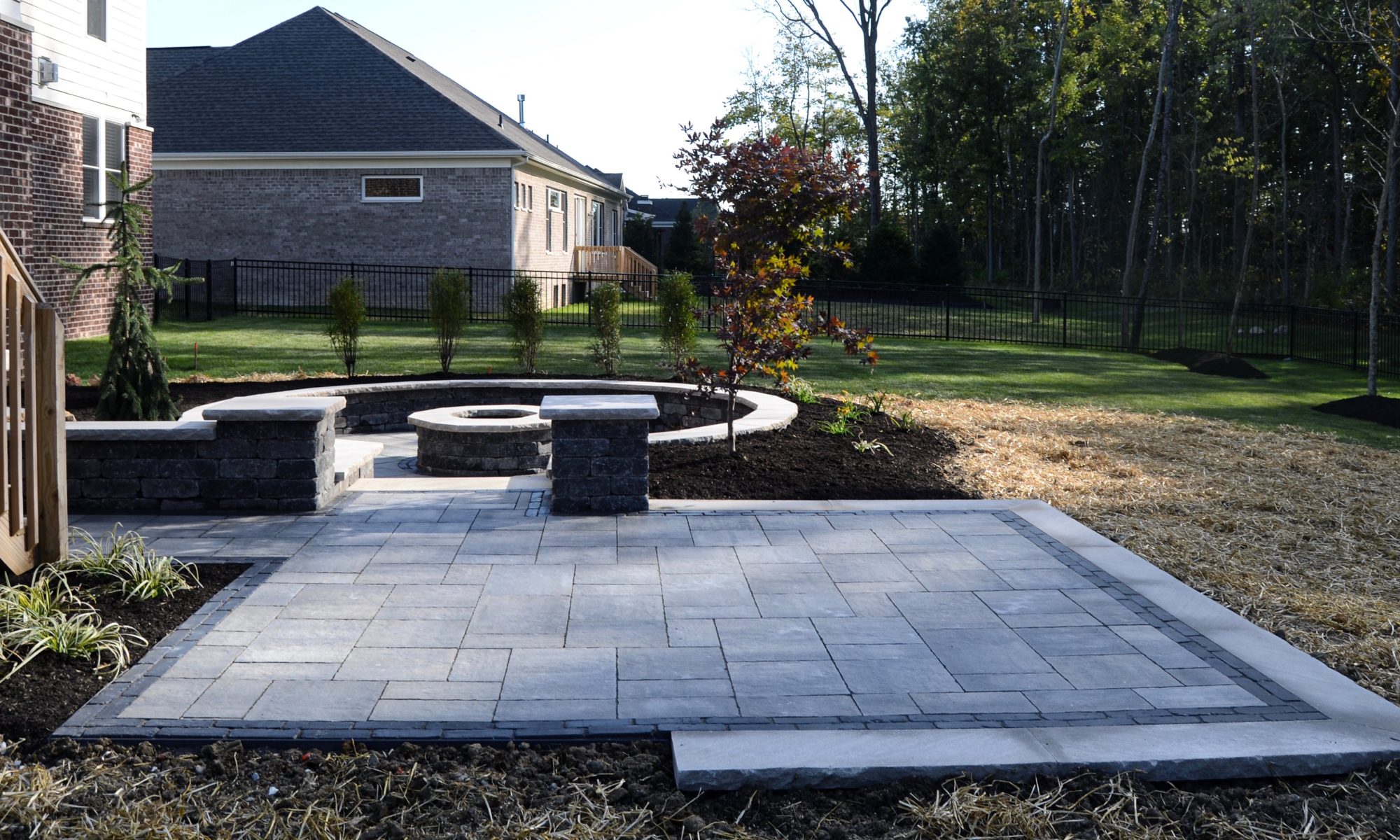 Modern Noblesville Paver | Precision Outdoors
