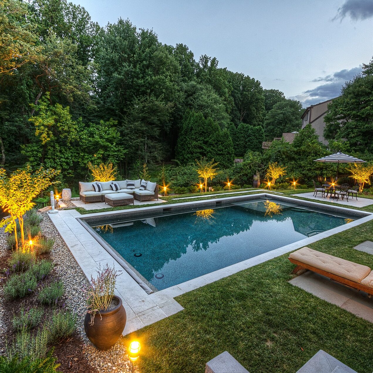 Modern Pool Design & Landscaping | Field of Dreams