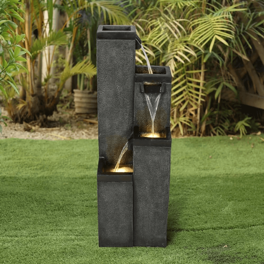 Modern Tiered Water Fountains | Contemporary Outdoor Features – Water Fountain online