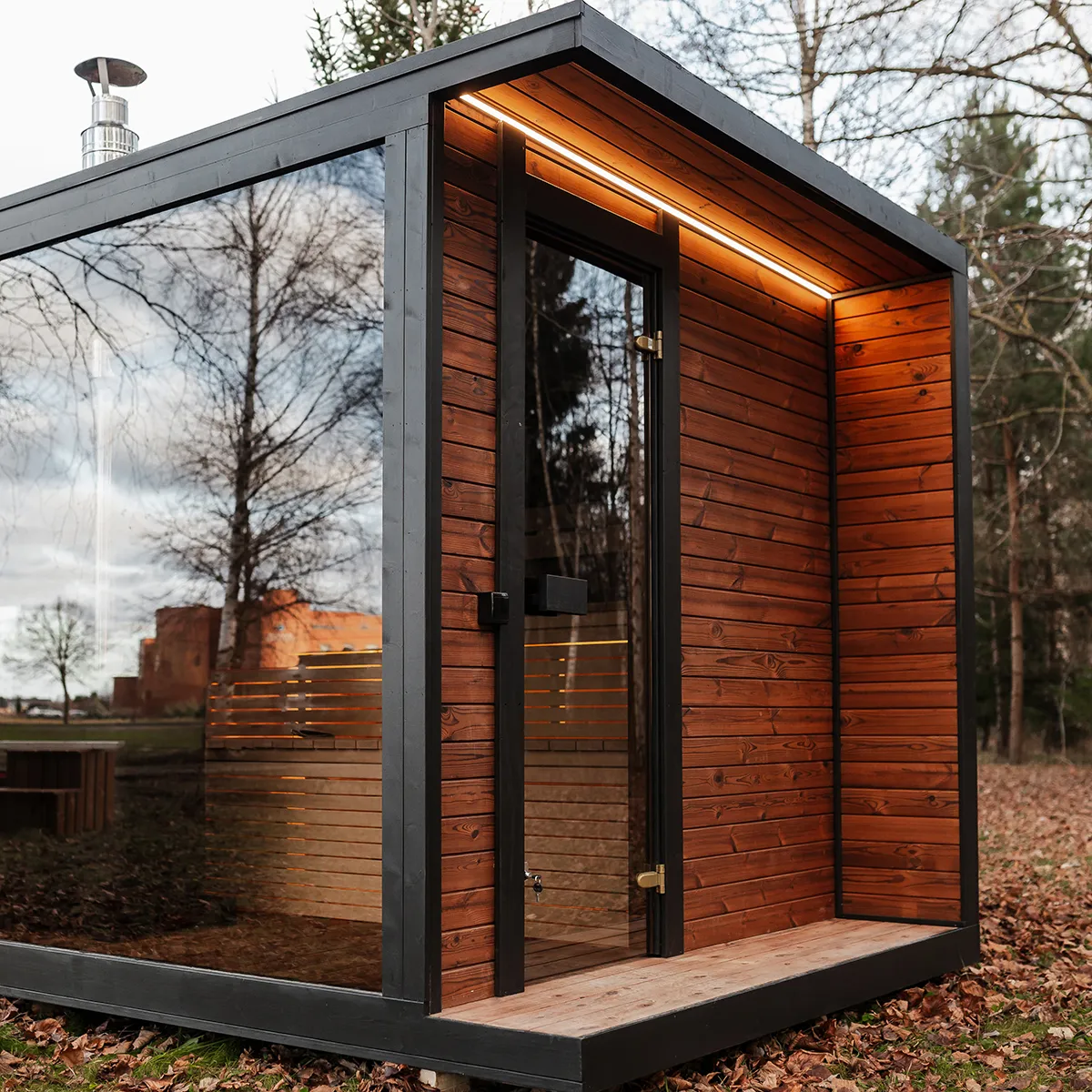 Modular Outdoor Sauna | 6 Person | EdenHut