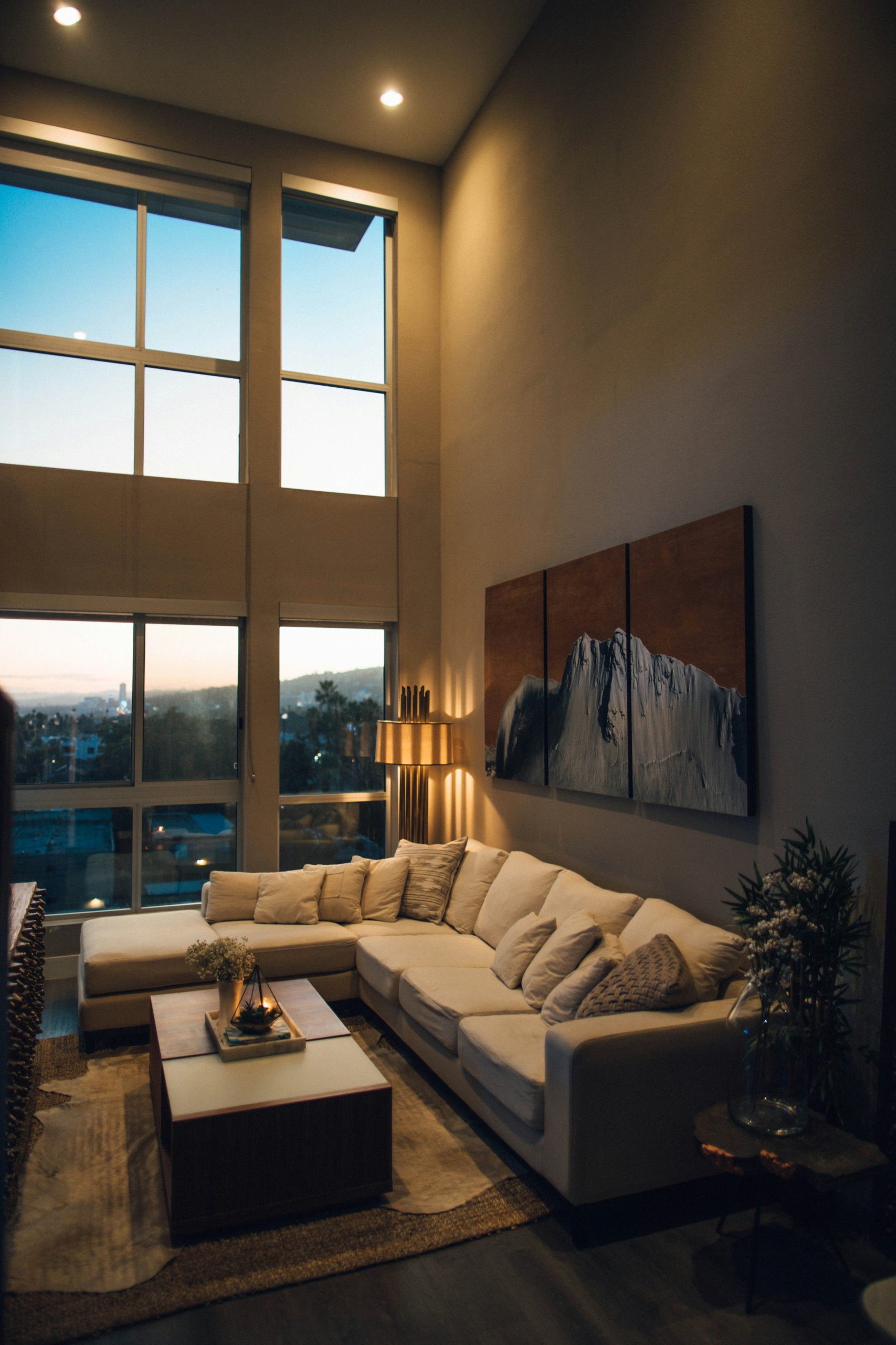 My living room at sunset. Los Angeles, California. If you find my photos useful, please consider subscribing to me on YouTube for the occasional photography tutorial and much more - https://bit.ly/3s