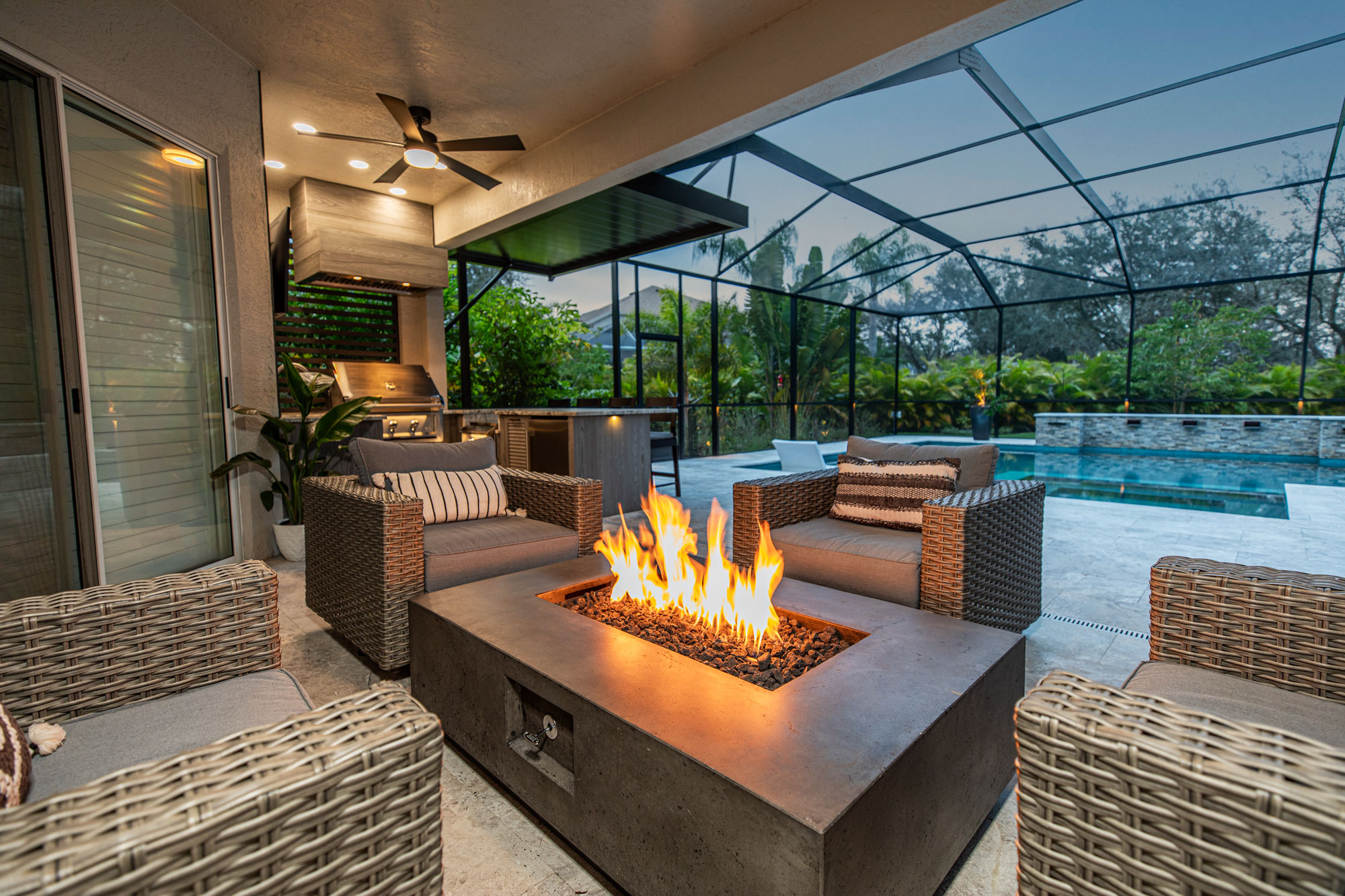 Outdoor Kitchen Outdoor Bars With Fire Pits Outdoor Bar W/ Fire Pit In Huntington Beach, Ca