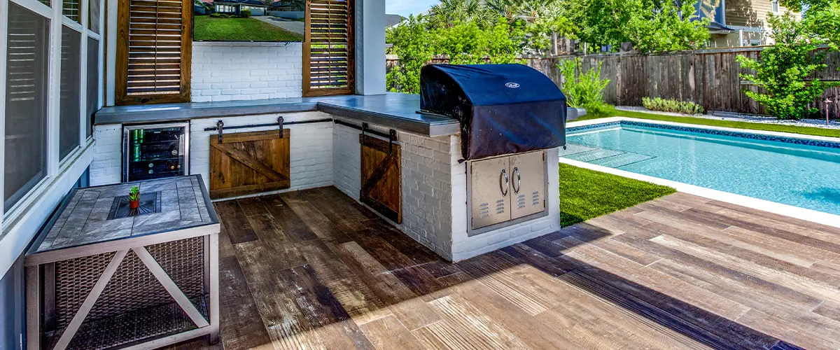 Outdoor Kitchens on Decks in Coats, NC