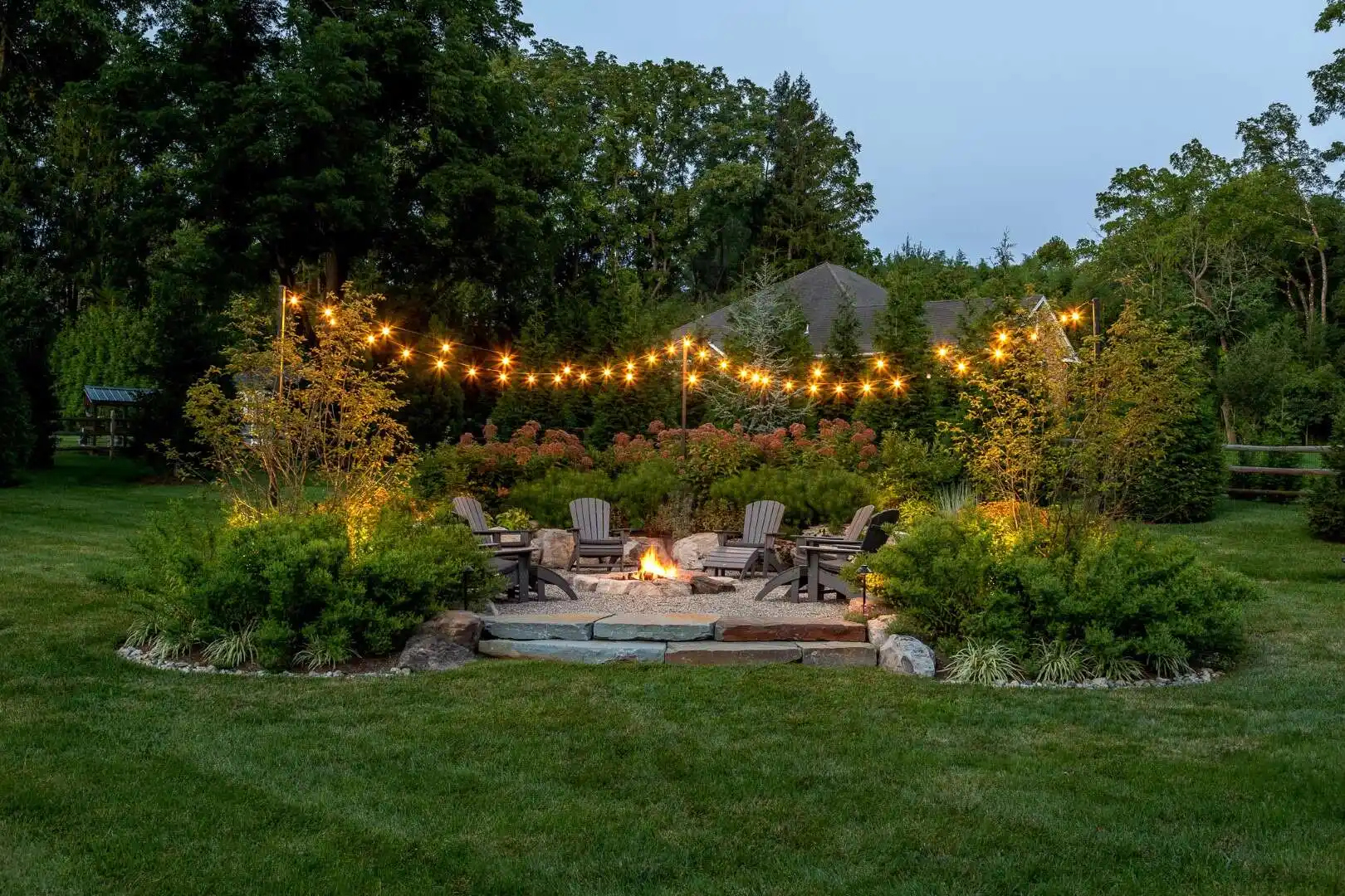 Outdoor Lighting Solutions for Homes & Yards | DiSabatino Landscaping