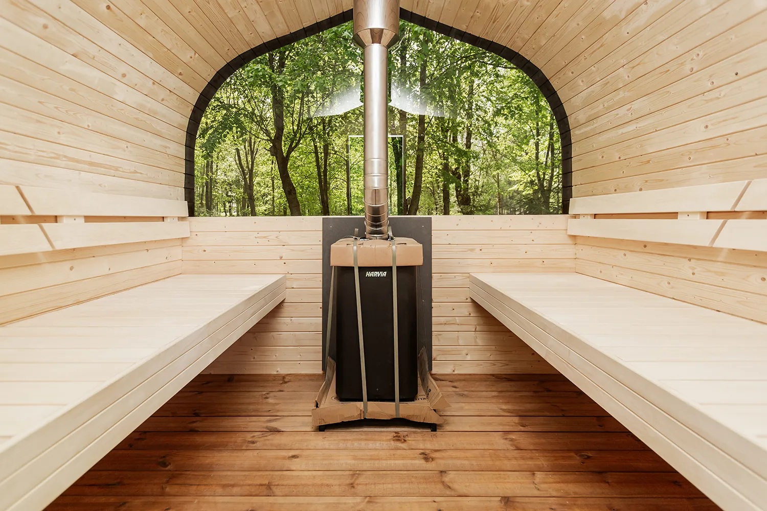 Outdoor Sauna & Hot Tub Combo | 4-6 Person | EdenHut