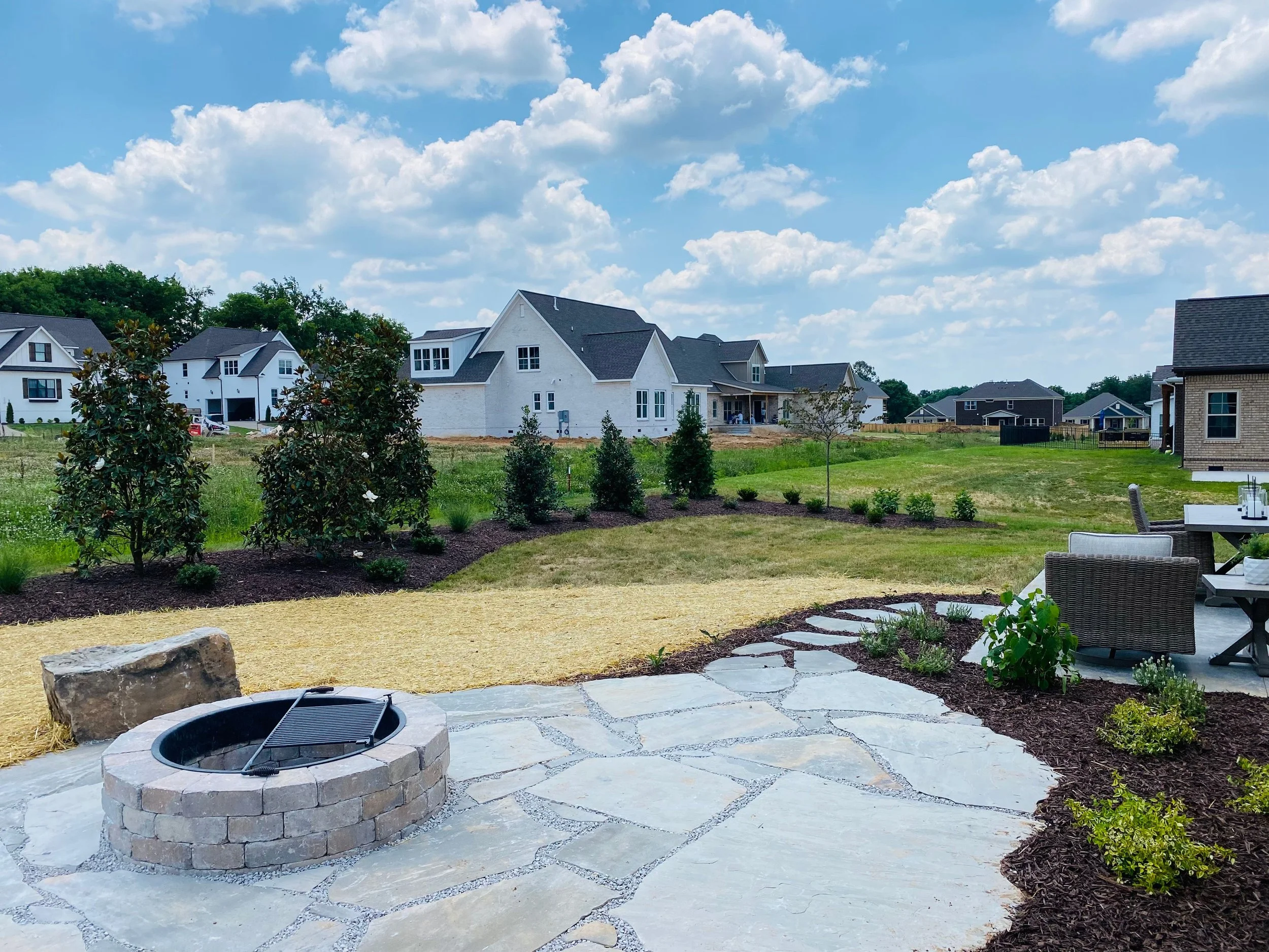 Paver Patio and a Fire Pit: They Simply Go Together | Niedergeses Landscape