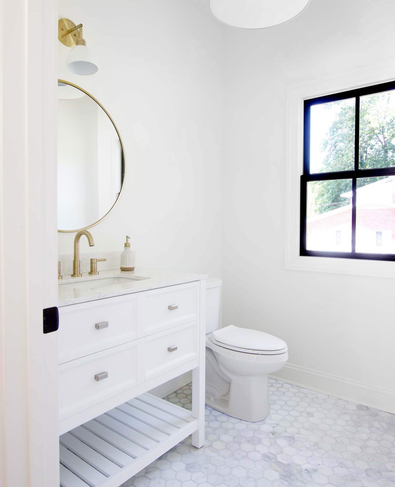Planning the Perfect Half Bath - Plank and Pillow