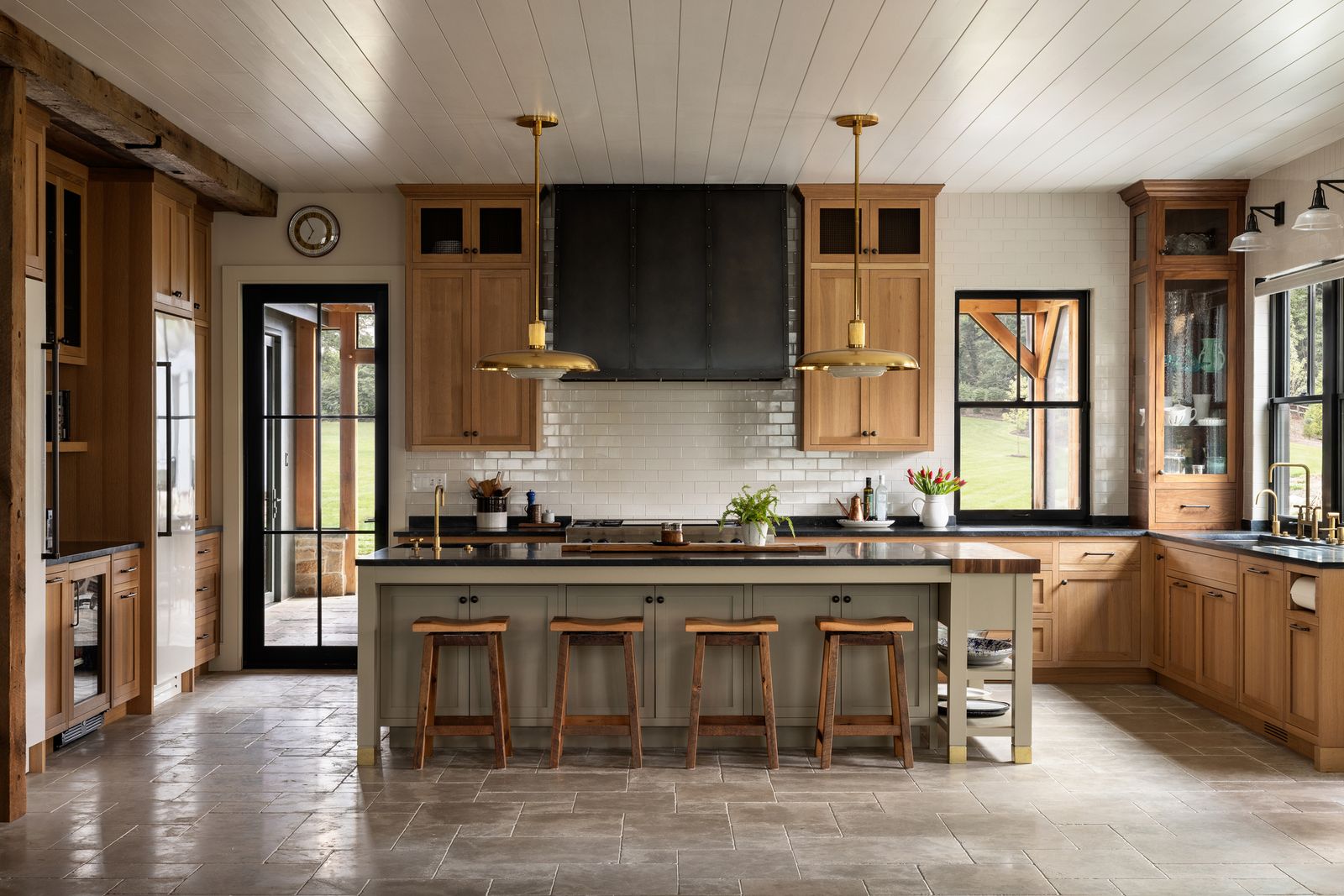 Rich Ranch Style: A 1930s Home Gets a Soulful, Rustic-Modern Revival | AD Middle East