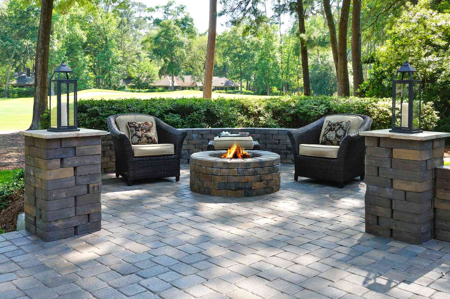 Rustic Fire Pit Patio 30 Fire Pit Ideas That Bring Year-Round Coziness To Your Yard