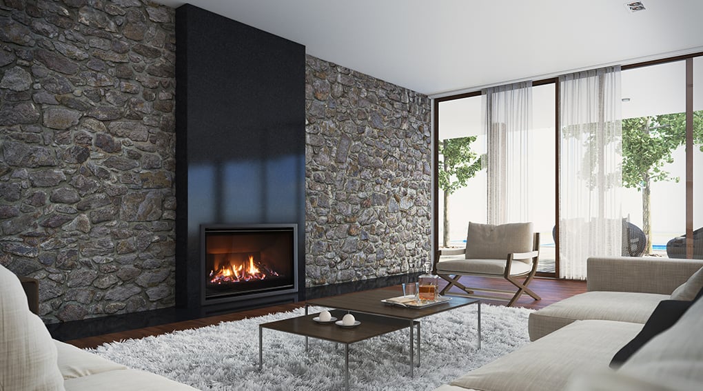 Surround Series - stone fireplace surrounds