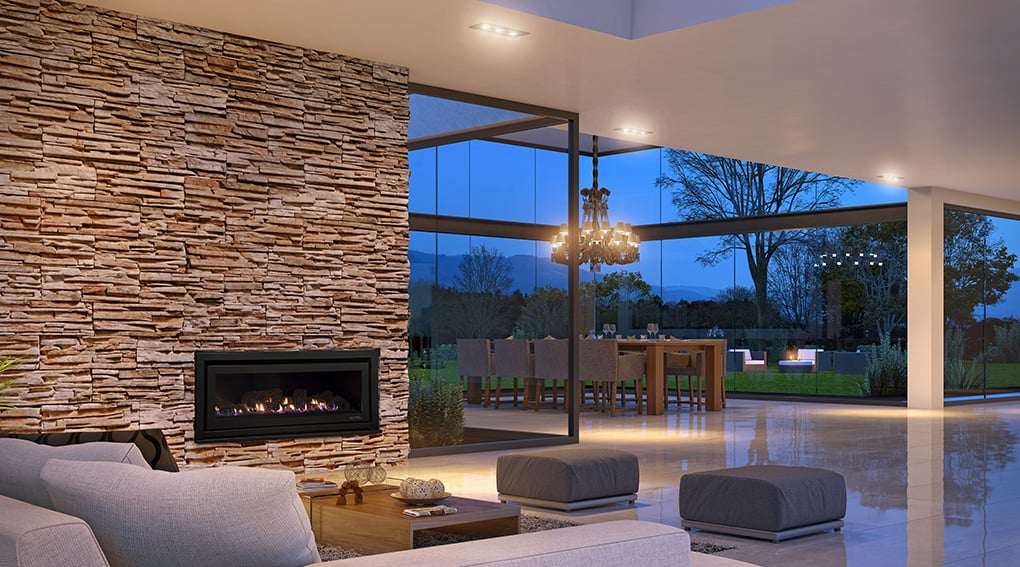 Surround Series - stone fireplace surrounds